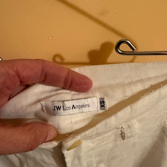 Johnny Was white linen pants - Picture 2 of 5